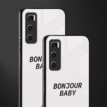 bonjour baby glass case for vivo v20 se image-2