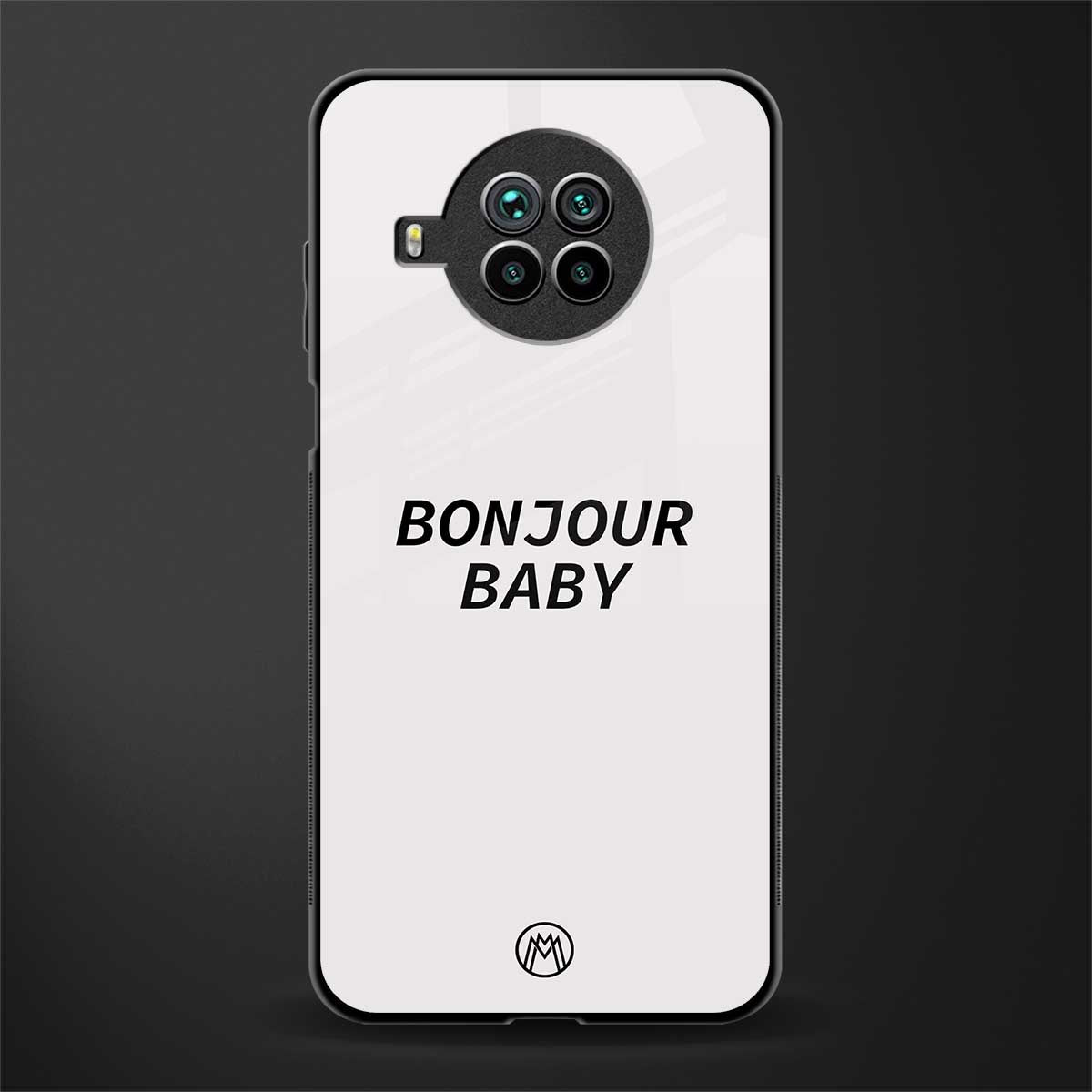 bonjour baby glass case for mi 10i image