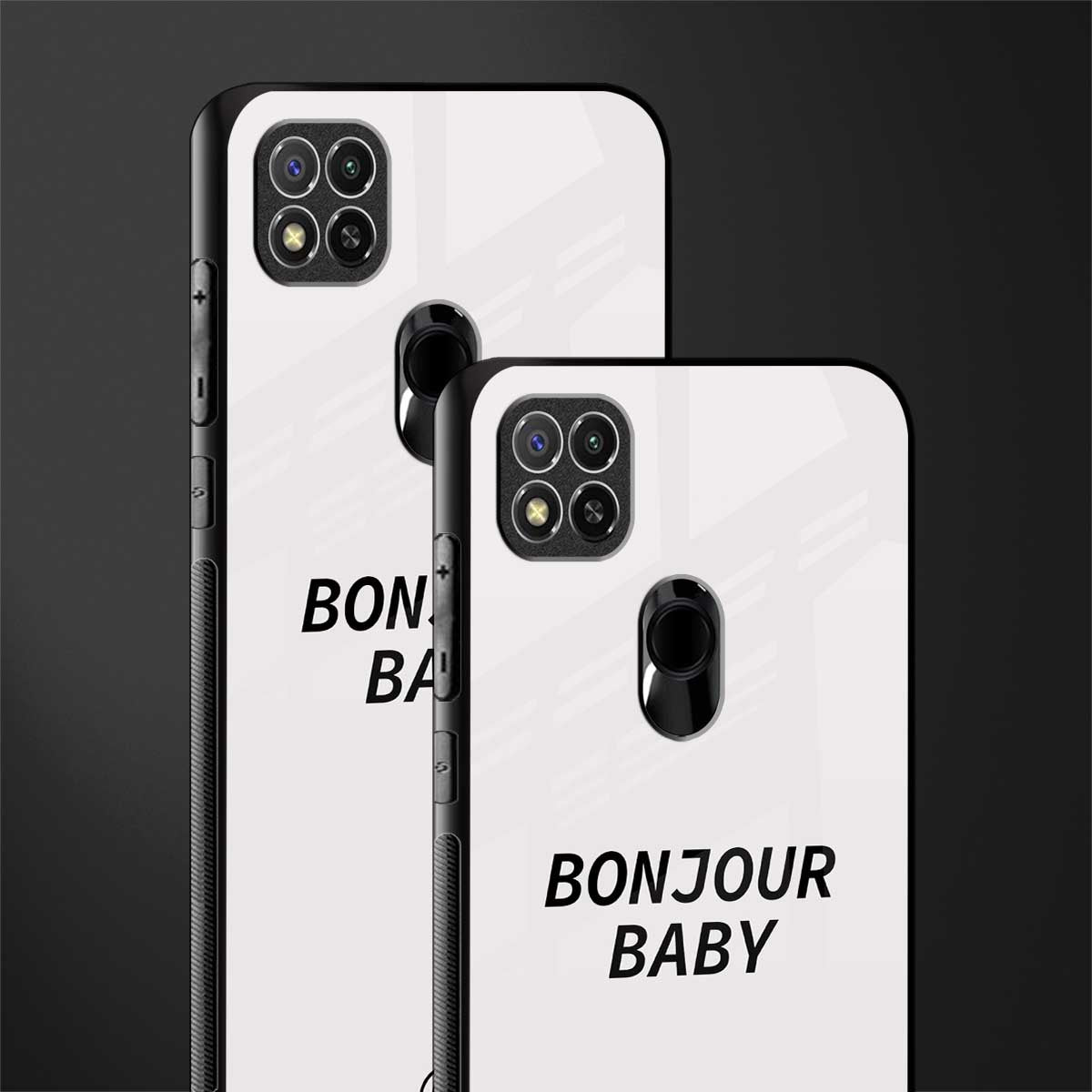 bonjour baby glass case for redmi 9 image-2