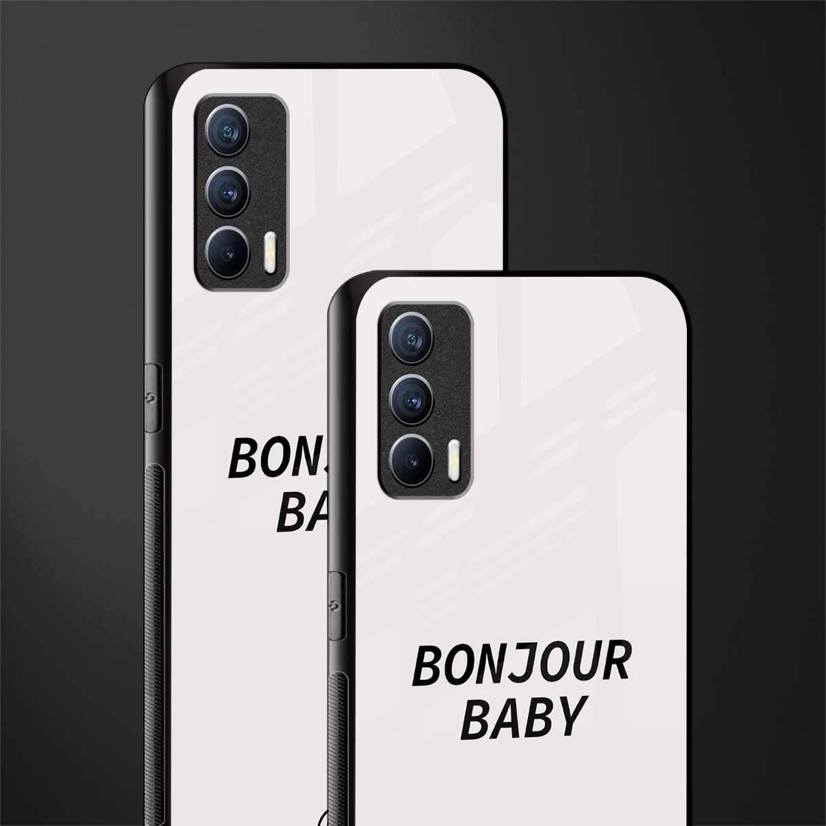 bonjour baby glass case for realme x7 image-2