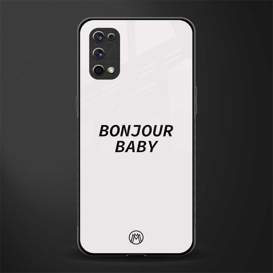 bonjour baby glass case for realme x7 pro image