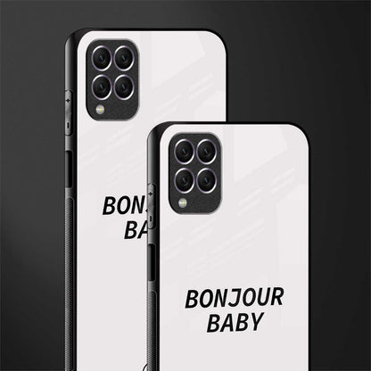 bonjour baby glass case for samsung galaxy f62 image-2
