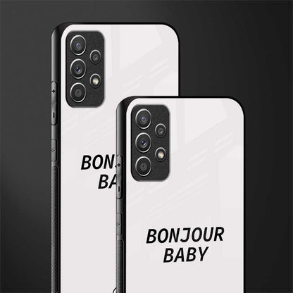 bonjour baby glass case for samsung galaxy a52s 5g image-2