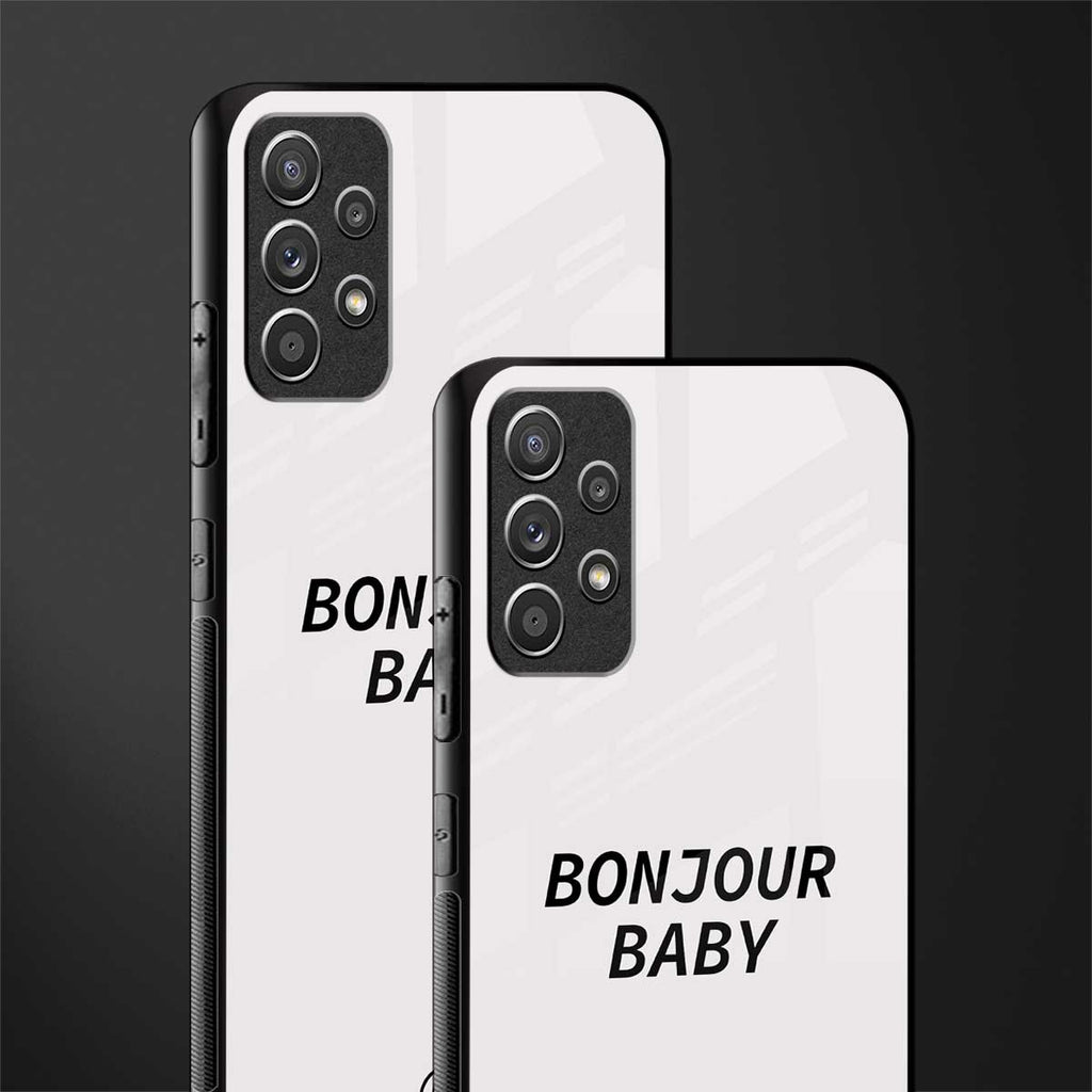 bonjour baby glass case for samsung galaxy a72 image-2