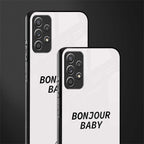 bonjour baby glass case for samsung galaxy a72 image-2
