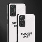 bonjour baby glass case for redmi note 10 pro max image-2