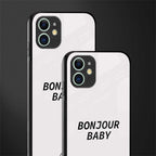 bonjour baby glass case for iphone 11 image-2