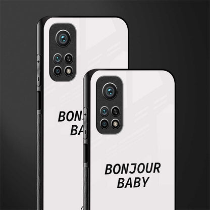 bonjour baby glass case for mi 10t 5g image-2