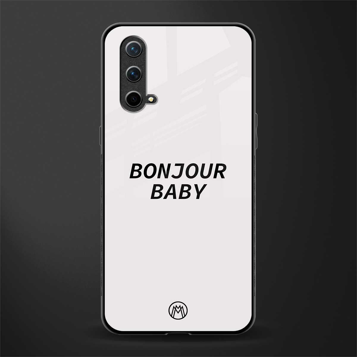 bonjour baby glass case for oneplus nord ce 5g image