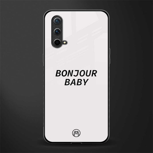 bonjour baby glass case for oneplus nord ce 5g image