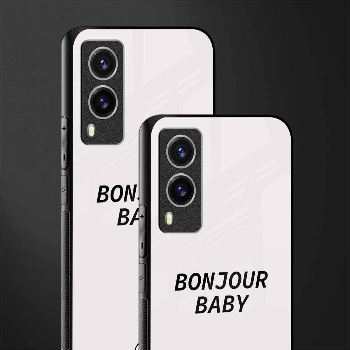 bonjour baby glass case for vivo v21e 5g image-2