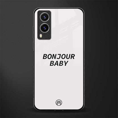 bonjour baby glass case for vivo v21e 5g image