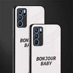 bonjour baby glass case for oppo reno6 pro 5g image-2