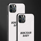 bonjour baby glass case for iphone 11 pro max image-2