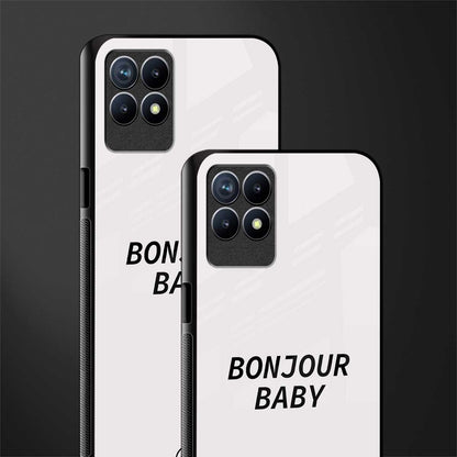 bonjour baby glass case for realme 8i image-2