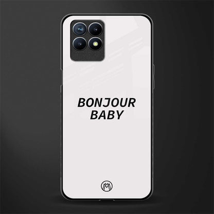 bonjour baby glass case for realme 8i image