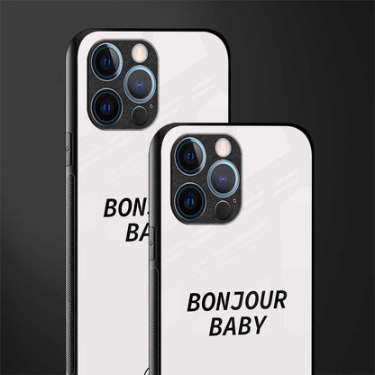 bonjour baby glass case for iphone 12 pro image-2