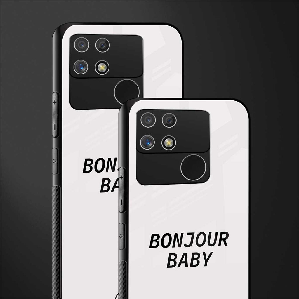 bonjour baby back phone cover | glass case for realme narzo 50a