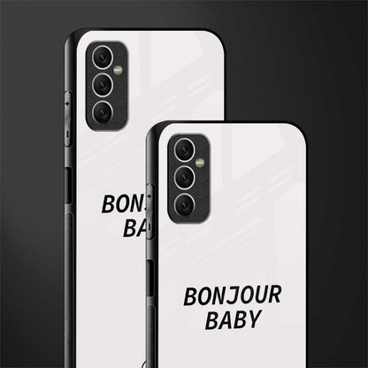 bonjour baby glass case for samsung galaxy m52 5g image-2