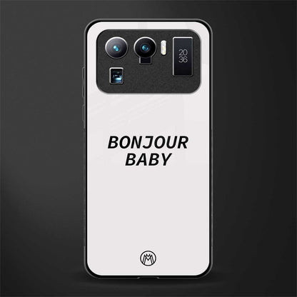 bonjour baby glass case for mi 11 ultra 5g image