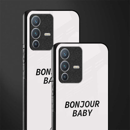 bonjour baby glass case for vivo v23 pro 5g image-2