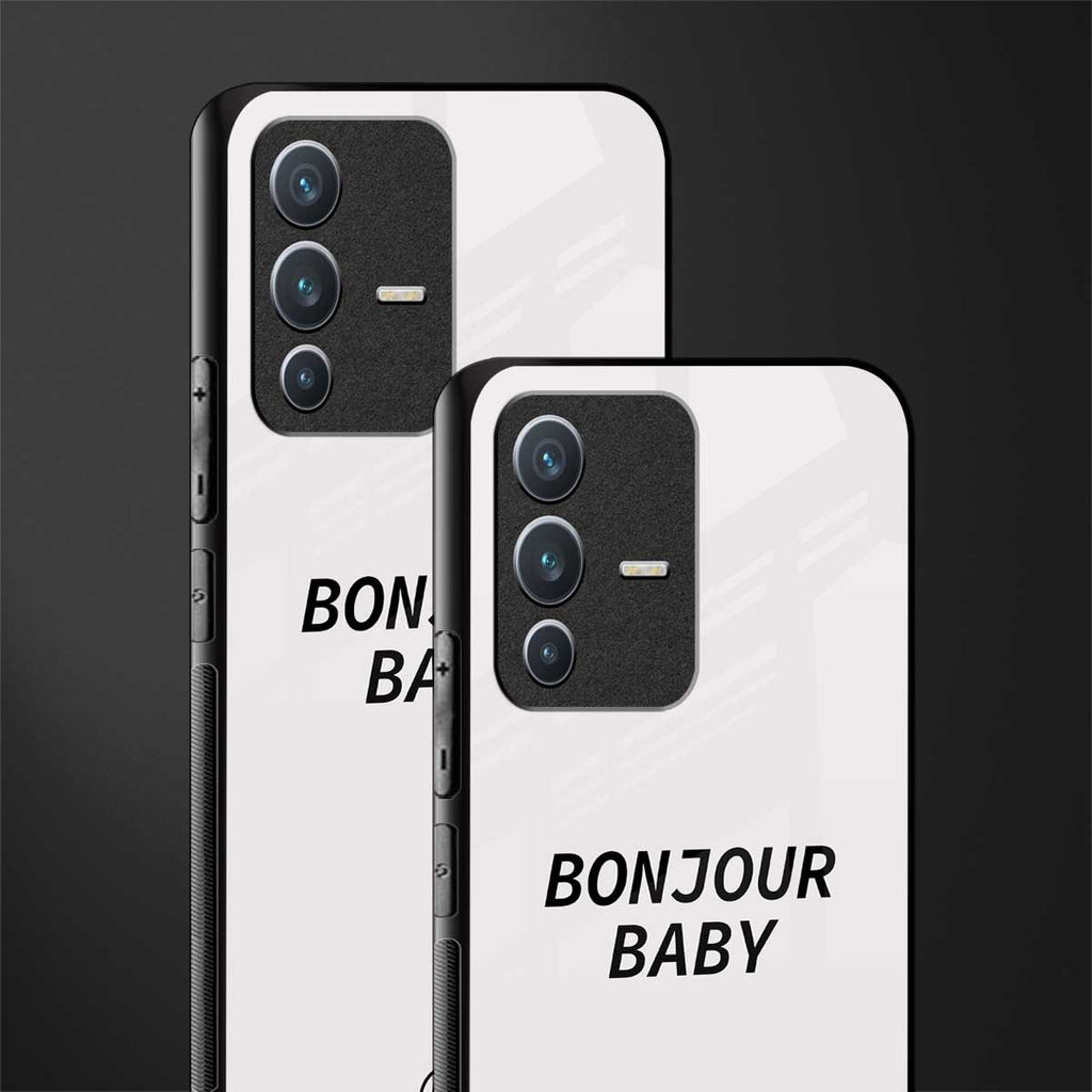 bonjour baby glass case for vivo v23 5g image-2
