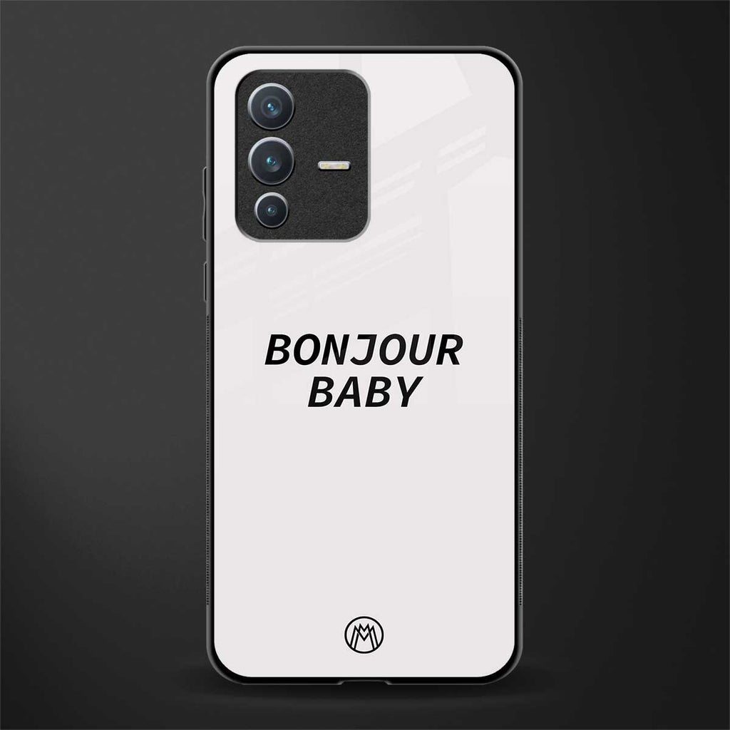bonjour baby glass case for vivo v23 5g image