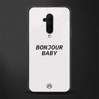 bonjour baby glass case for oneplus 7t pro image