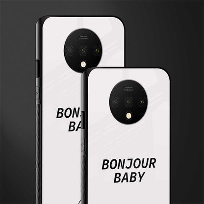 bonjour baby glass case for oneplus 7t image-2