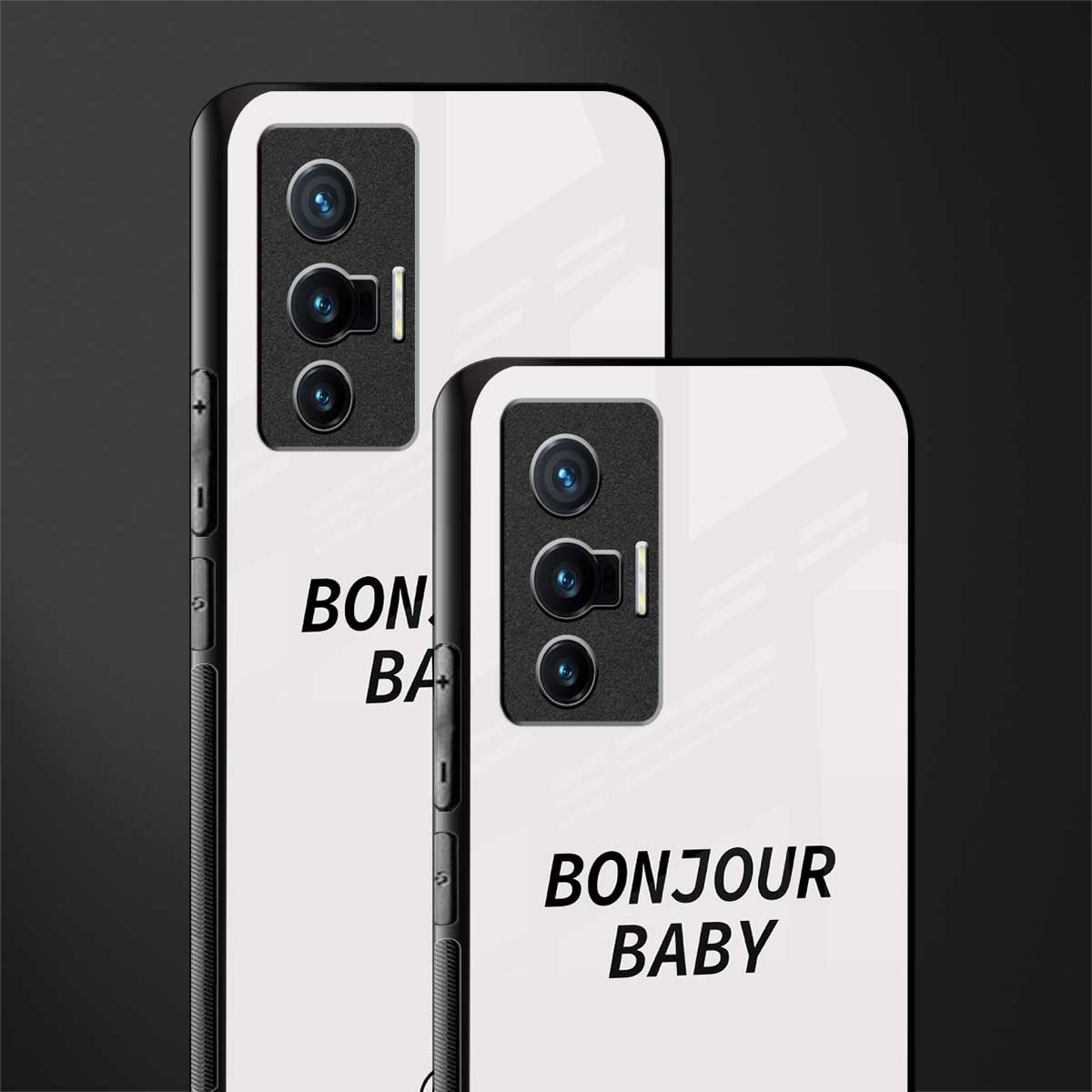 bonjour baby glass case for vivo x70 image-2