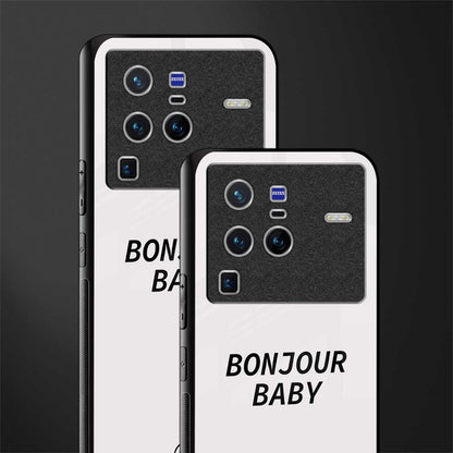 bonjour baby glass case for vivo x80 pro 5g image-2