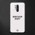 bonjour baby glass case for oneplus 8 pro image