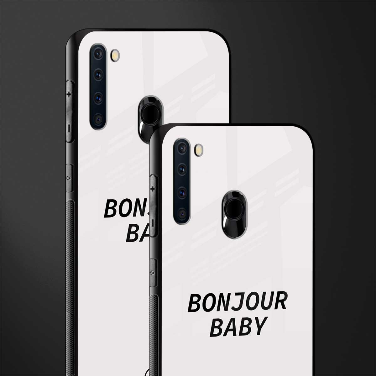 bonjour baby glass case for samsung a21 image-2