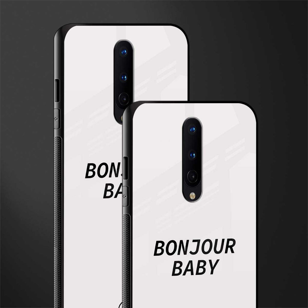 bonjour baby glass case for oneplus 8 image-2