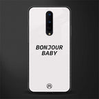 bonjour baby glass case for oneplus 8 image