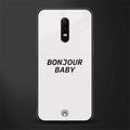 bonjour baby glass case for oneplus 6 image