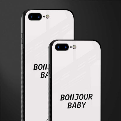 bonjour baby glass case for iphone 8 plus image-2