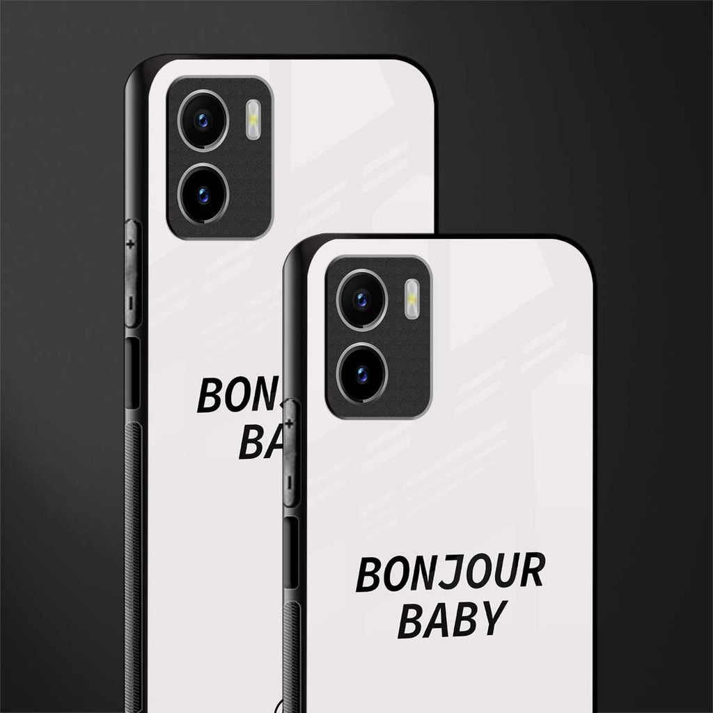 bonjour baby back phone cover | glass case for vivo y72