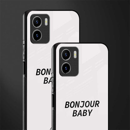 bonjour baby back phone cover | glass case for vivo y72