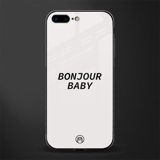 bonjour baby glass case for iphone 8 plus image