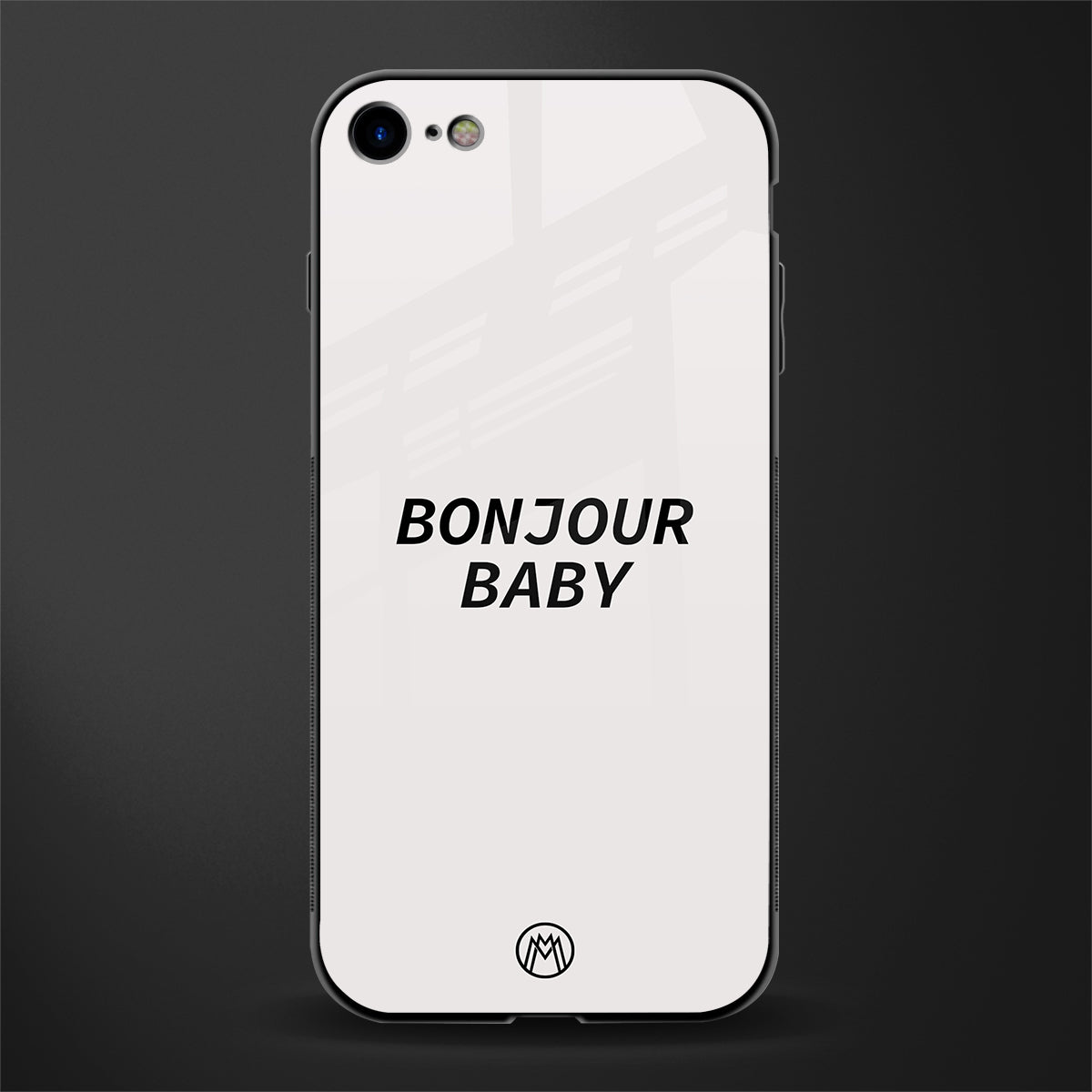 bonjour baby glass case for iphone 7 image