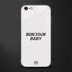 bonjour baby glass case for iphone 6 image