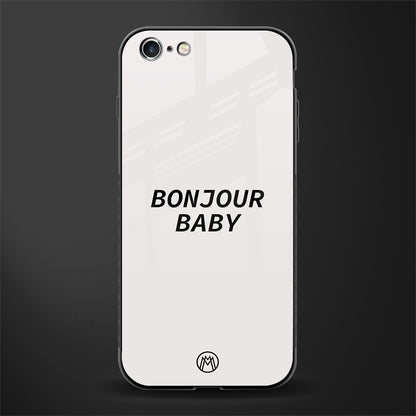 bonjour baby glass case for iphone 6s image
