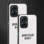 bonjour baby back phone cover | glass case for realme c55