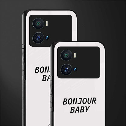 bonjour baby back phone cover | glass case for iQOO 9 Pro