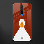 boring goose glass case for poco x2 image