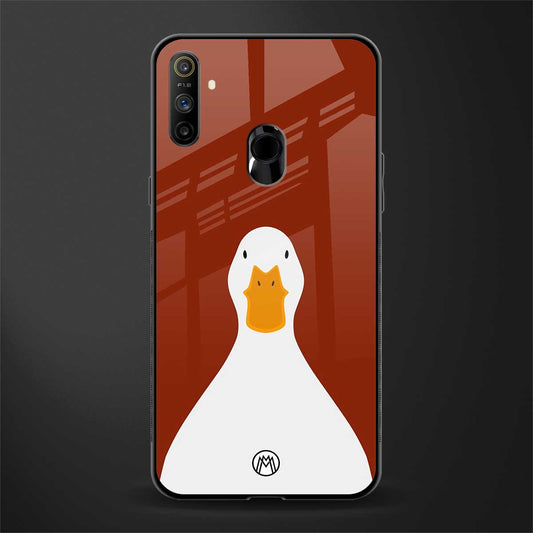 boring goose glass case for realme narzo 20a image
