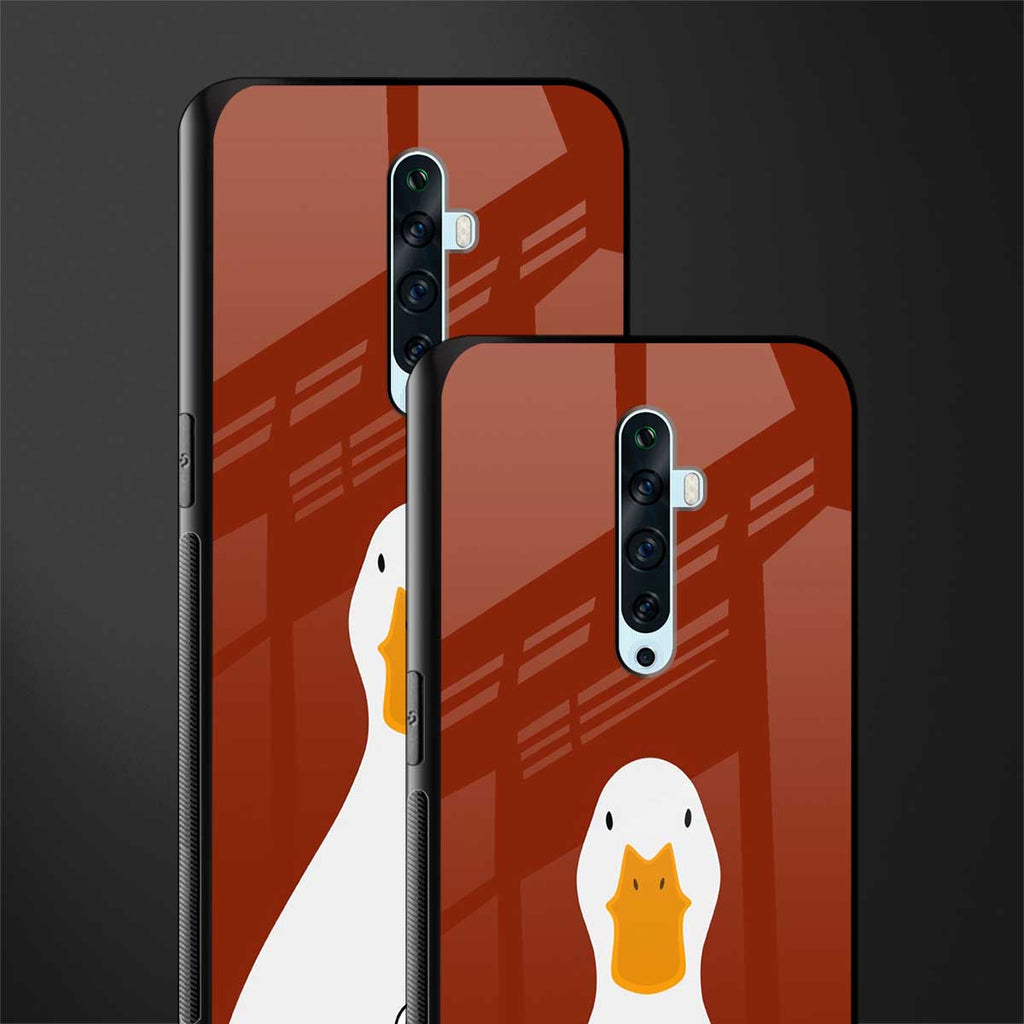 boring goose glass case for oppo reno 2f image-2