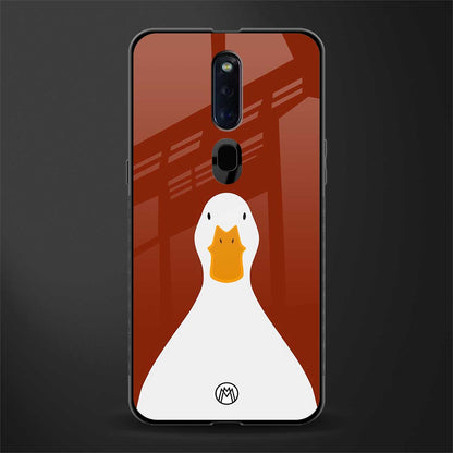 boring goose glass case for oppo f11 pro image
