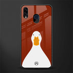 boring goose glass case for samsung galaxy a30 image